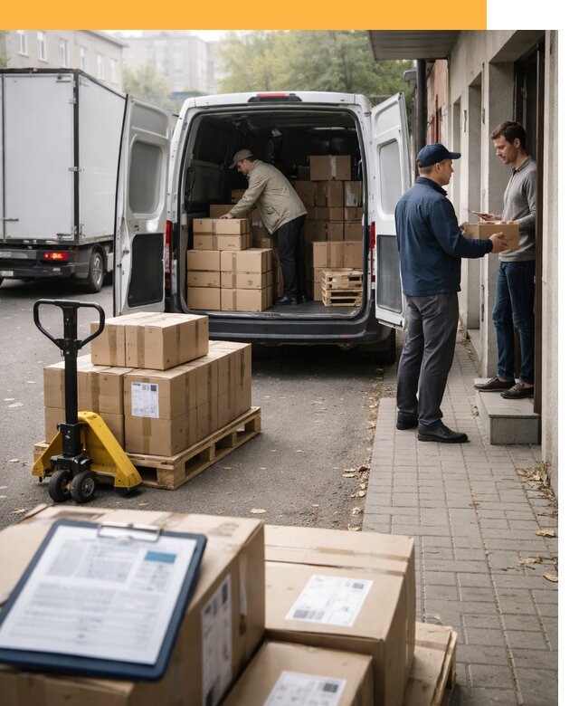 Доставка грузов от двери до двери с таможней от 46922 руб.