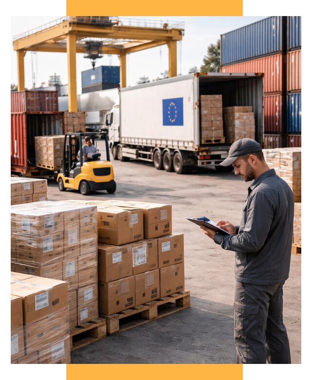 Доставка грузов из Европы от 12512 р., логистика СетСервис-Нрт