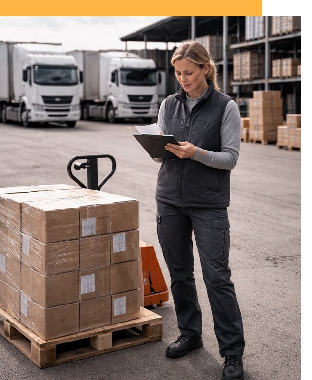 Доставка грузов из Европы к дверям клиента от 12512 руб