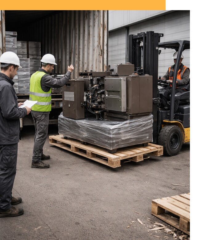 Доставка промышленного оборудования из Европы от 46922