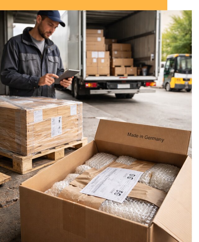Доставка грузов из Германии от 46922 руб с таможенным оформлением