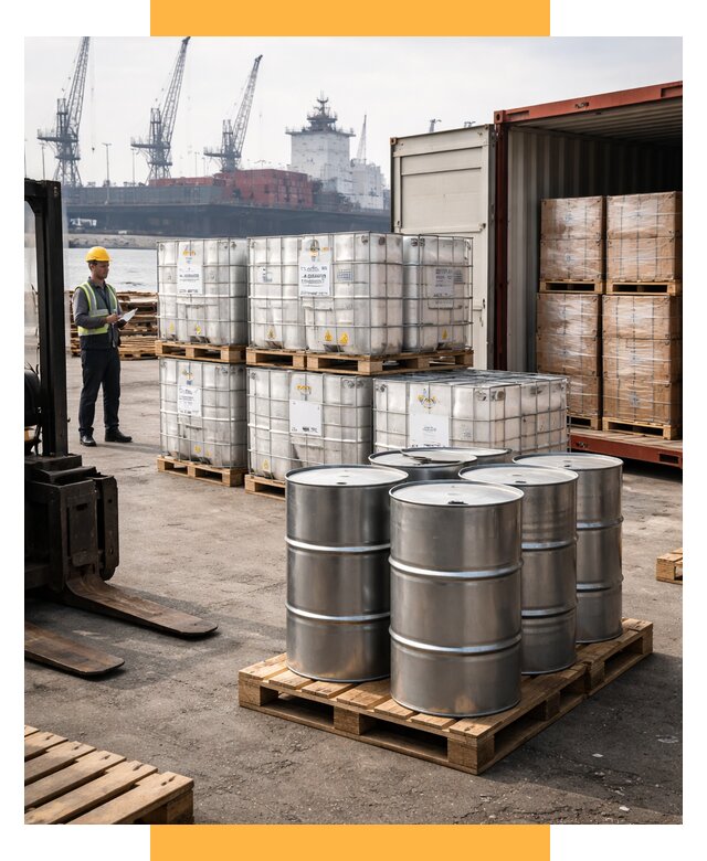 Доставка химического сырья из Индии от 260675 р. | СетСервис-Нрт