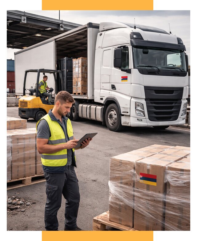 Автоперевозки из Армении от 99057 р. — услуги СетСервис-Нрт