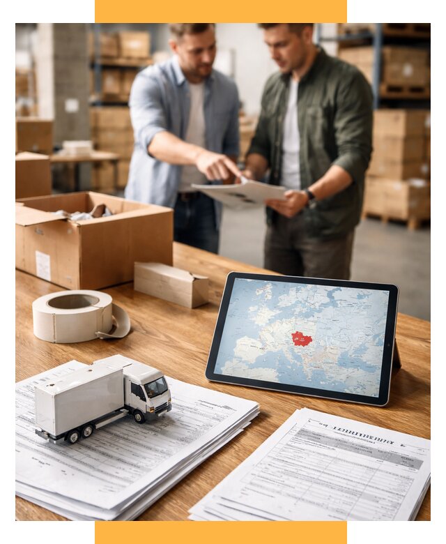 Доставка грузов в Чехию от 36495 р. - логистика СетСервис-Нрт