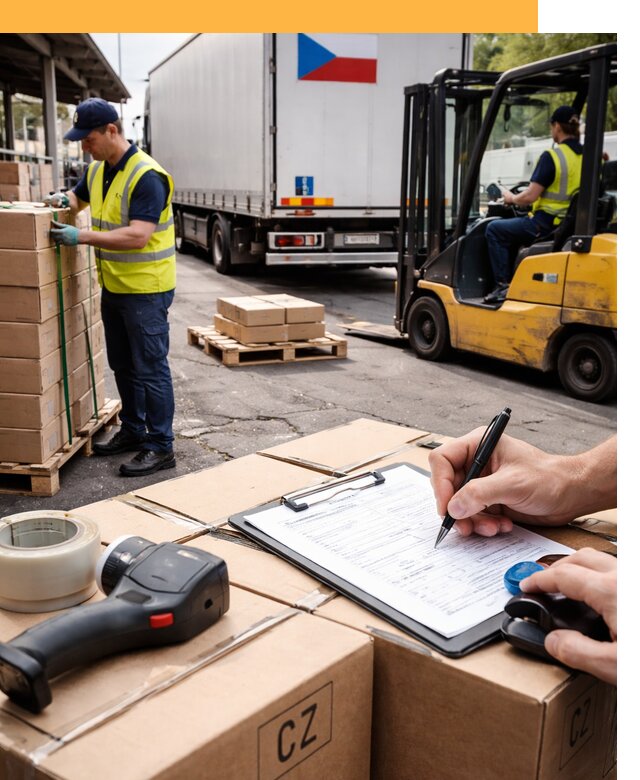 Доставка грузов в Чехию от 36495 руб, международные перевозки