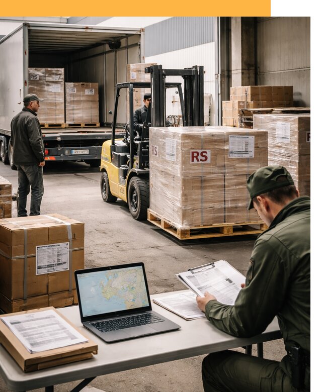 Доставка грузов в Сербию от 46922 руб, международные перевозки