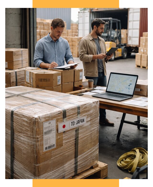 Доставка грузов в Японию от 26068 р., логистика СетСервис-Нрт