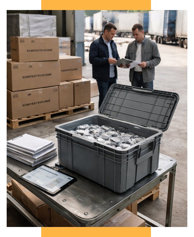 Перевозка комплектующих из Китая от 6778 р. | СетСервис-Нрт