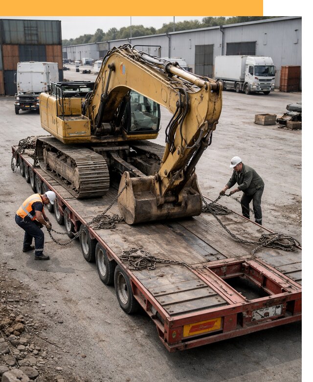 Перевозка спецтехники по России и миру от 46922 руб