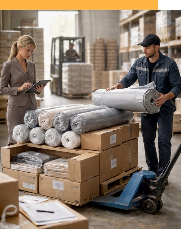 Перевозка текстиля по миру от 15641 руб. с таможней и страхованием