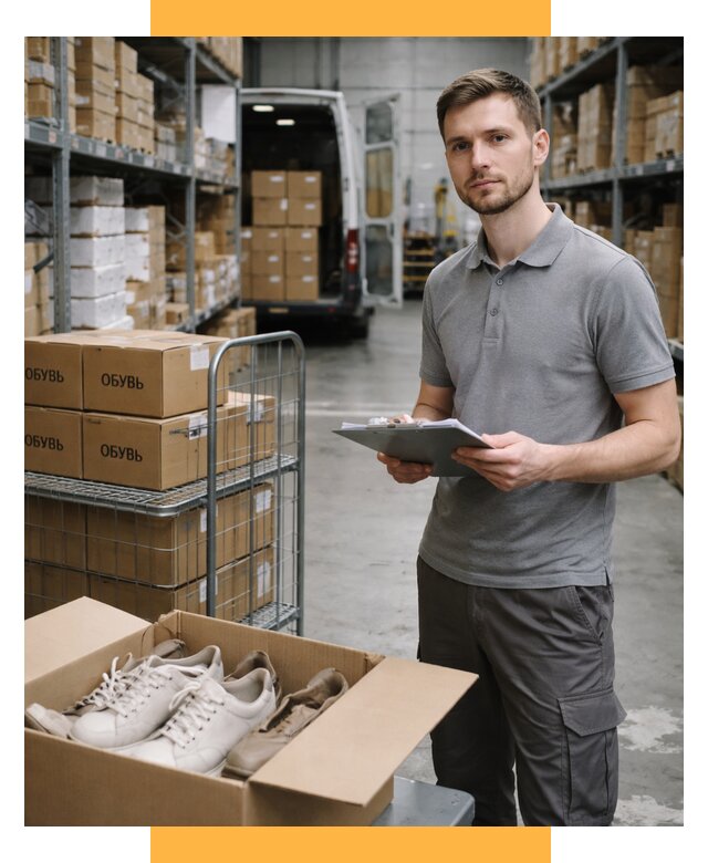 Доставка обуви из Китая и Турции от 4692 р. СетСервис-Нрт