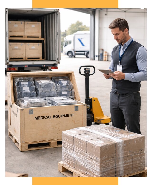 Перевозка медицинского оборудования от 15641 р. в СетСервис-Нрт