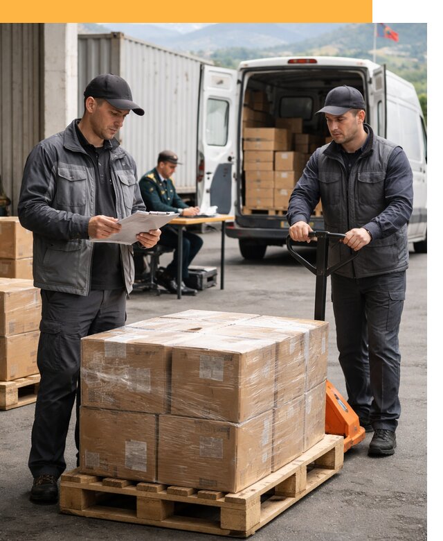 Доставка грузов через Армению, быстрая таможенная очистка от 26068