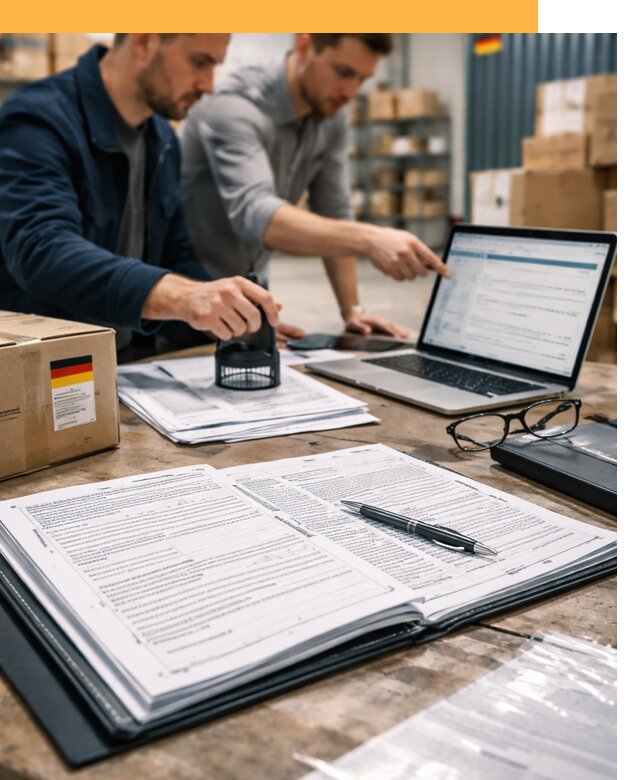 Таможенное оформление грузов из Германии от 9384 руб.