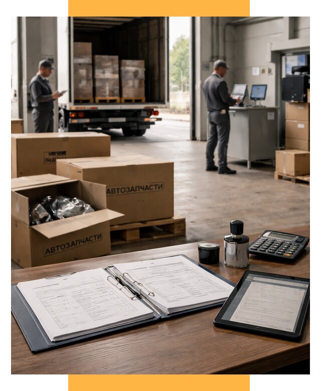Таможенное оформление автозапчастей под ключ от 8863 р., СетСервис-Нрт