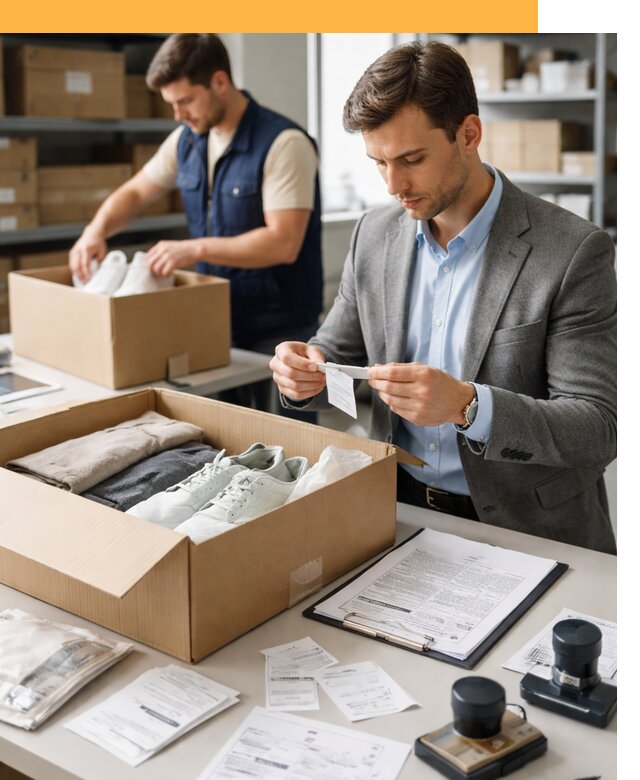 Таможенное оформление одежды и обуви по выгодной цене от 6778 руб